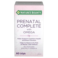 SEALED-Nature's Bounty Prenatal Complete