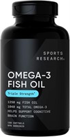SEALED-Sports Research Omega 3 Fish Oil