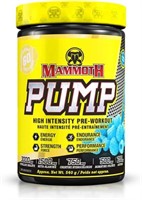 Sealed-MAMMOTH PUMP – Pre Workout Powder