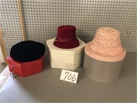 HATS AND BOXES