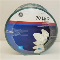 GE 70 LED C-9 34.5' Length String of Lights - NEW