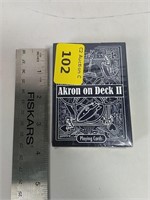 New Akron on Deck playing cards