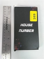 Number 1 House number