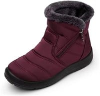 Sz 9 Cheval Winter Snow Zip Up Boots for Women