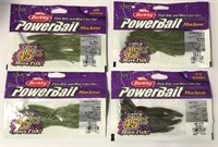 lot of 4 PowerBait , flat worm , fish bite and won