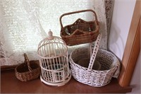Baskets & Birdhouse