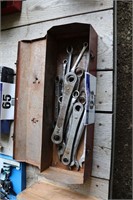 TOOL BOX OF WRENCHES