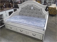 NEW NEVER USED DAY BED W/ MATRESS AND STORAGE