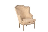 FRENCH UPHOLSTERED ARMCHAIR