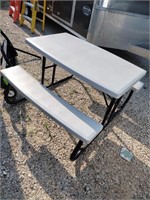 Lifetime brand foldable picnic table