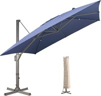 LKINBO 11X11FT Cantilever Umbrella Outdoor