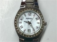 Fossil With Rhinestone Detail - Needs Battery