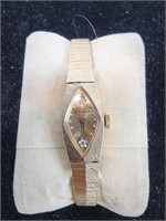 GUC 10KT Gold Filled Wittnauer Womans Watch