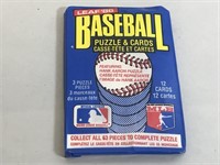 1986 Donruss Leaf Baseball Sealed Wax Pack