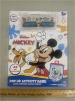 Mickey pop up activity easel