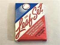 1990 Leaf Series 1 Baseball Sealed Pack