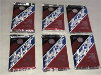 1991 Leaf Baseball Cards LOT of 6 Unopened Pack