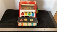Vintage, fisher, price cash register toy