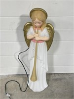 Light Up Plastic Angel Decoration, 34 "