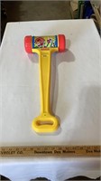 Fisher price kids puch roller music toy.