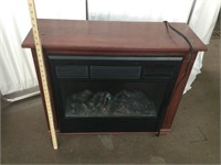 Wooden Framed Electric Portable fireplace