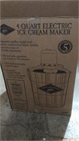 4 quart electric ice cream maker