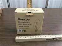Boncoo Dimmable LED Candle Bulbs