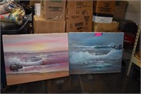 2 Original Oil Paintings by Local Artist