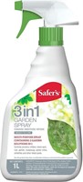 Safer's 3-in-1 Garden Spray 1L (2 pack)