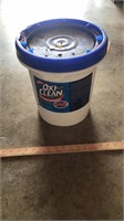 Bucket of oxi clean