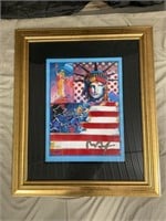 God Bless America II by Peter Max
