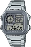 Casio Men's Quartz Watch with Stainless Steel