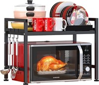PUSDON Extendable Microwave Oven Rack