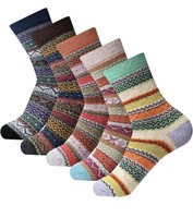 Winter Wool Socks Women Athletic Socks Cozy Knit