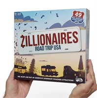 Zillionaires Road Trip USA: Family Board Game for