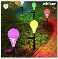 intelamp Solar Path Lights Outdoor appears new