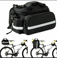 Bike Bicycle Rear Rack Bag Seat Saddle Storage