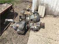 3 water pump motors, all untested