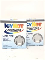 (2 X the Money) New ICY HOT Advanced Pain Relief