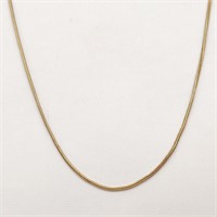 14K Gold Necklace 19" Long