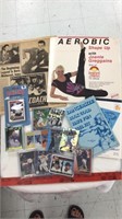 Joanie greggains aerobic record, various baseball
