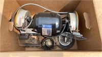 Nesco 1/2 HP grinder , 6 inch wheel , with extra