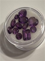 Collection of (12) Amethyst Gemstones in