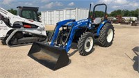 New Holland WorkMaster 55 w/615 Front Loader