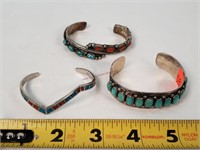 Johnson, Zuni & Other Bracelets