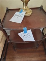 Wooden 3 tiered table (No shipping)