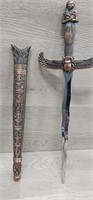 Egyptian Style Dagger 7.5" Blade, 12" Overall (4)