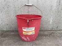 Red multipurpose bucket