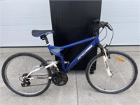 Blue Sportek bicycle