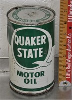 Vintage Quaker State oil can